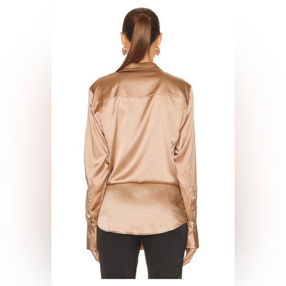 (NEW w/ TAGS, never worn) SER.O.YA Karry Shirt - XS, Natural - Picture 3 of 4